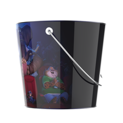 Zootopia 2 64 oz Popcorn Pail and Nick & Judy Headband Bundle