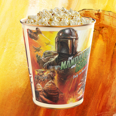 Star Wars: The Mandalorian and Grogu 230oz Metal Popcorn Bucket