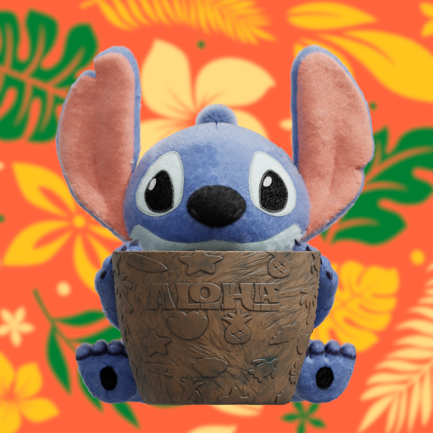 Lilo & Stitch Coconut Popcorn Bucket with Plush