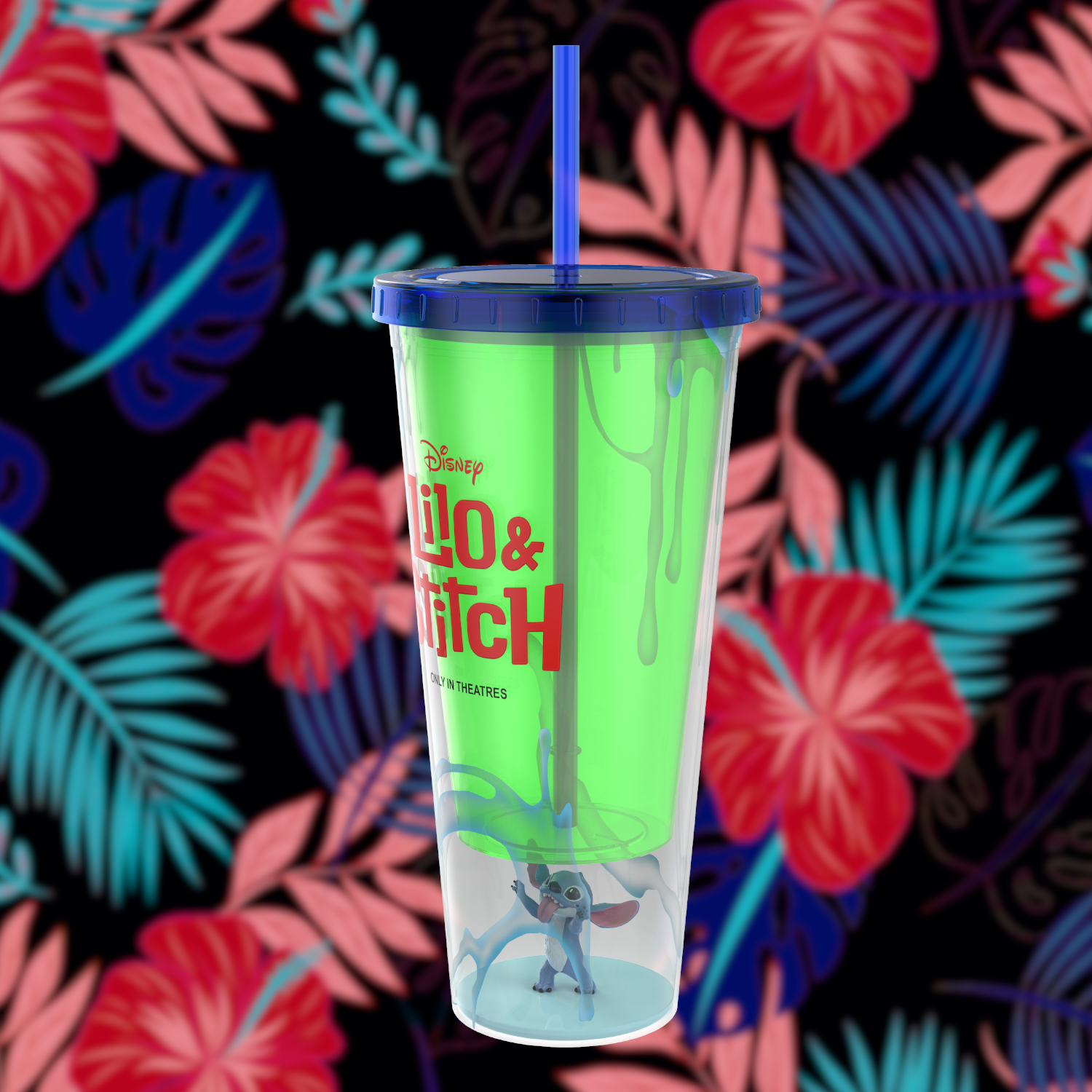 Lilo & Stitch 16 oz. Stitch Figurine Cup