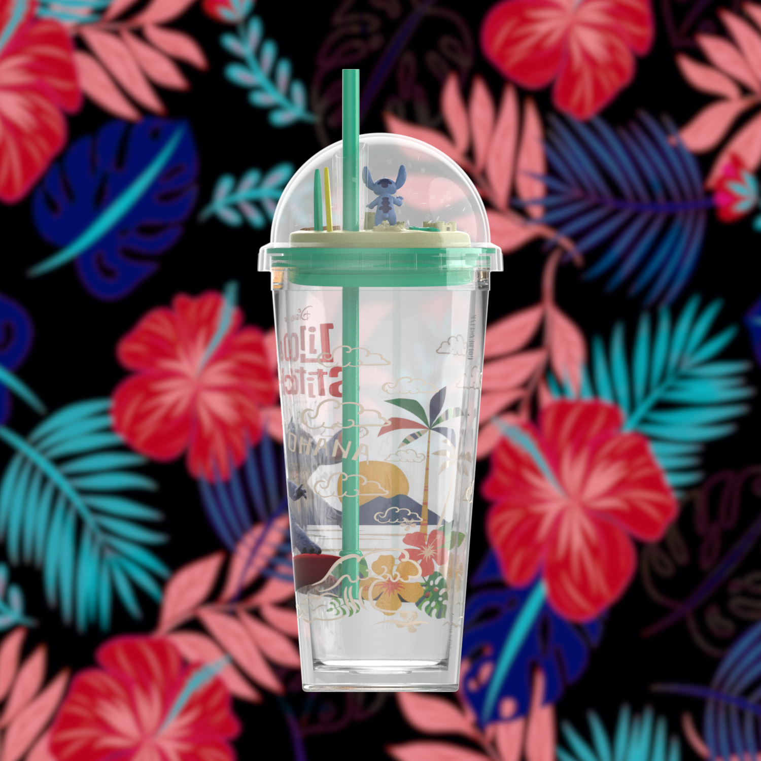 Lilo & Stitch 20 oz. Stitch’s Beach Day Dome Cup