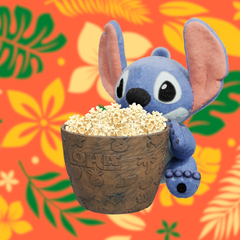 Lilo & Stitch Coconut Popcorn Bucket with Plush