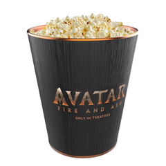 Avatar: Fire and Ash 230oz Bamboo Metal Tin Popcorn Bucket