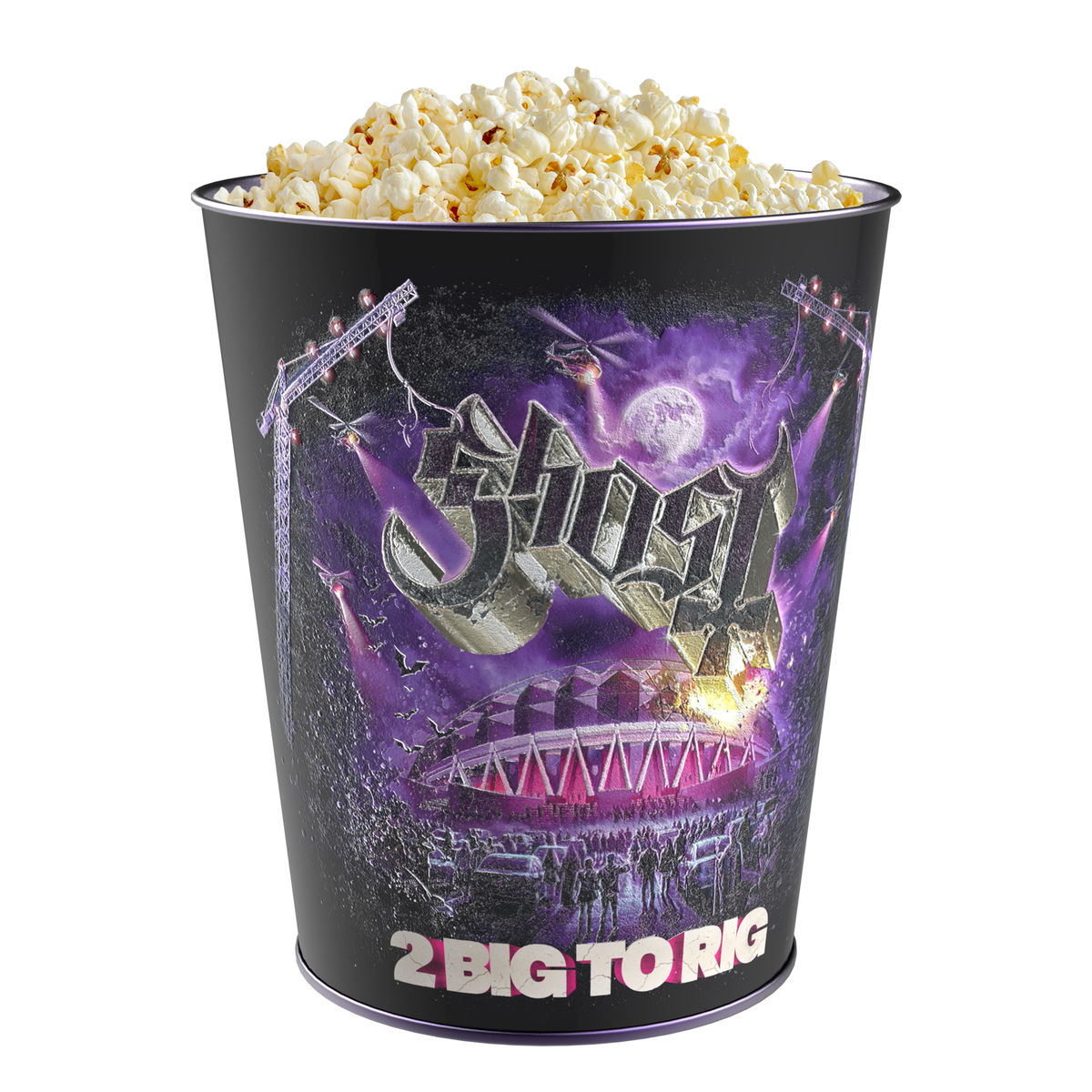 Ghost: 2 Big to Rig Concert Film 130oz Popcorn Bucket