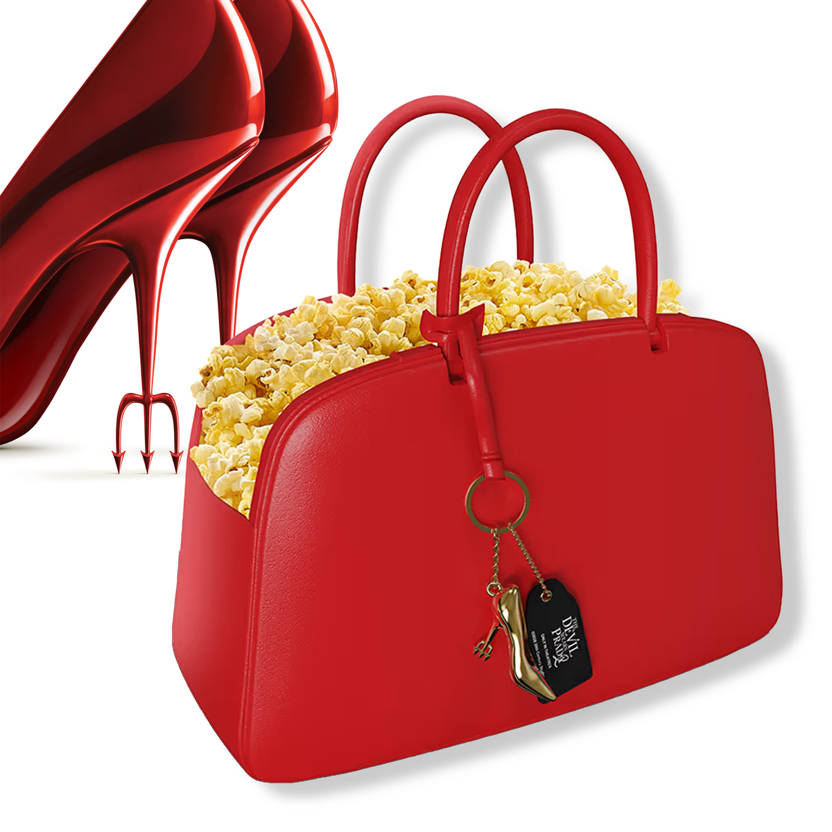 The Devil Wears Prada 2 PRE-SALE 85oz Red Prada Purse Popcorn Bucket