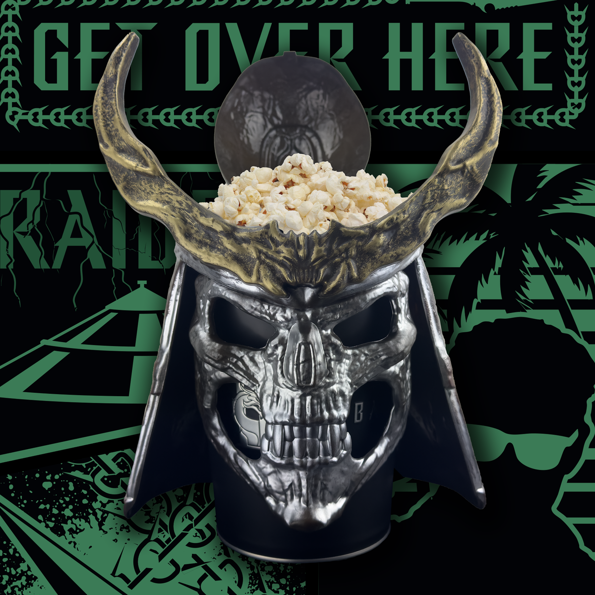 Mortal Kombat II 130oz Shao Kahn Helmet Popcorn Bucket