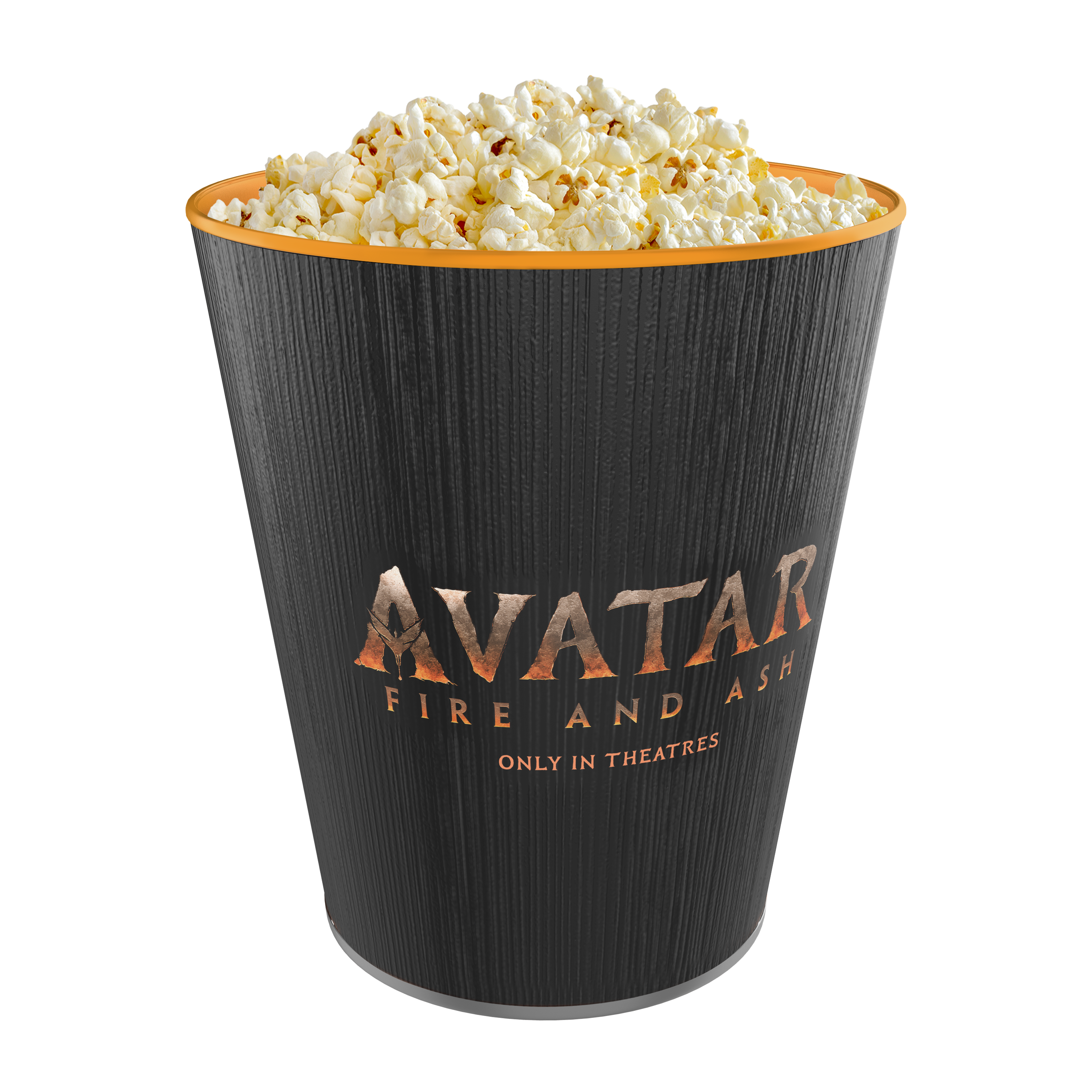 Avater: Fire & Ash 230oz Bamboo Metal Tin Popcorn Bucket | Marcus