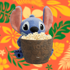 Lilo & Stitch Coconut Popcorn Bucket with Plush