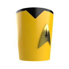 Star Trek 60th Anniversary 130oz Enterprise Uniform Popcorn Buckets